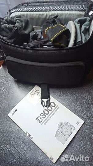 Зеркальный фотоаппарат nikon d3000