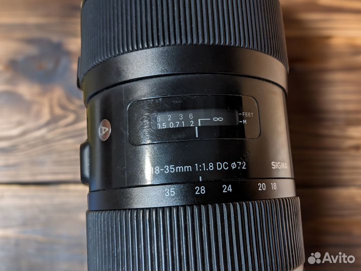 Sigma 18-35mm f/1.8 DC HSM Art Canon EF-S