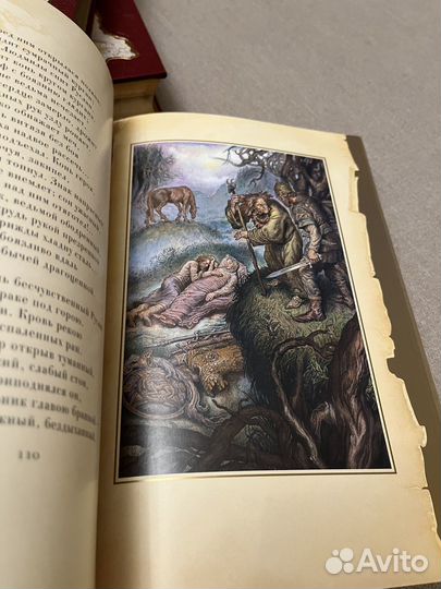 Подарочное издание книг А.С.Пушкина (кожа)