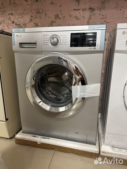 Стиральная машина lg 7 кг серого цвета доста бесп