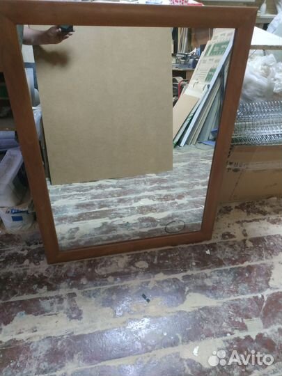 Зеркало настенное в раме бу