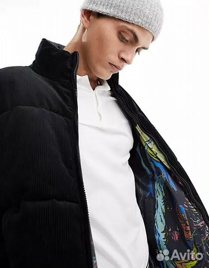 Черный Пуховик Volcom FA max sherman (Новый)