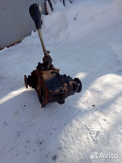 Раздаточная коробка УАЗ однорычажная