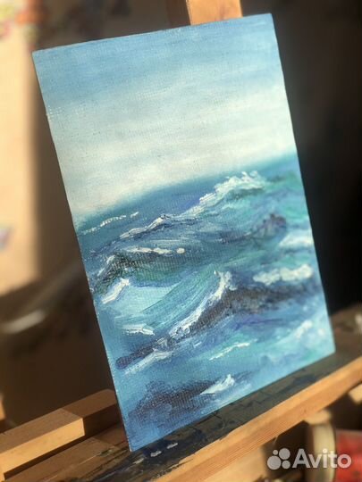 Картина маслом. Море