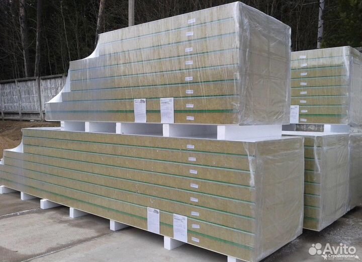 Стеновые сэндвич панели и кровельные