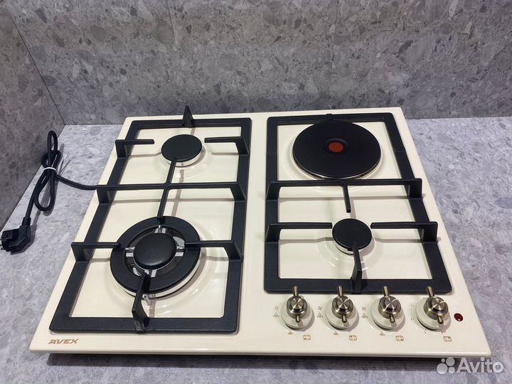 Газовая поверхность avex HS 6132 YR Бежевая