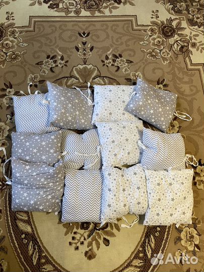 Бортики на детскую кровать