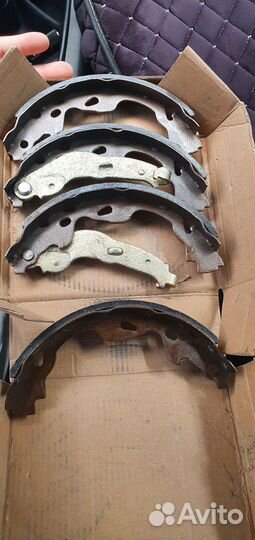 Задние колодки geely