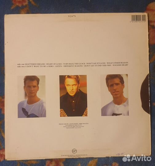 Johnny Hates Jazz-Turn Back The Clock,UK 1988