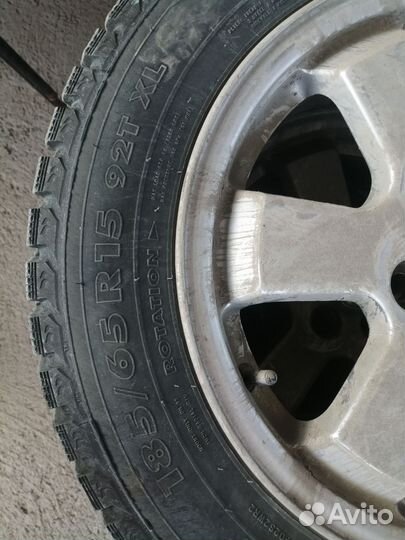 Колеса в сборе r15 зимние 5/100