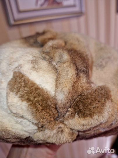 Берет норка стриженая 56