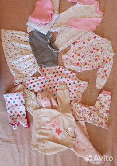 Вещи пакетом на девочку