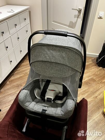 Автолюлька bugaboo turtle air nuna isofix с базой