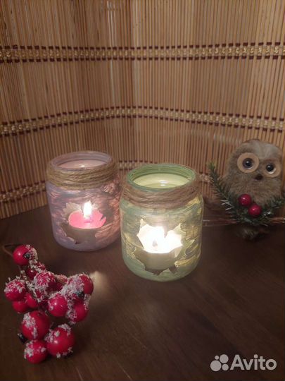 Подсвечники, ручная работа