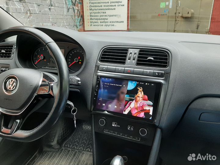 Android магнитола для VW Polo