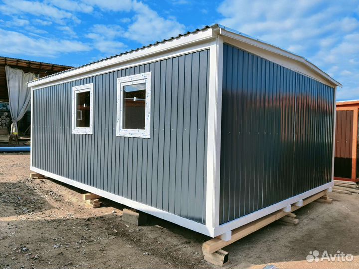 Дачный домик 6х4.4м