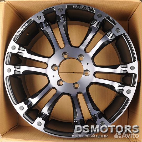 Диски SR114 9/20 6x139.7 ET18 d110 satin black wit