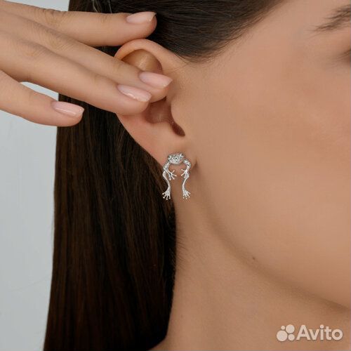 Серьги sokolov из серебра, 94027024