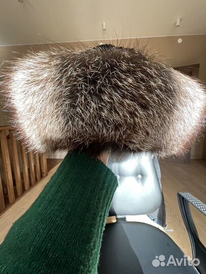 Шапка женская из песца