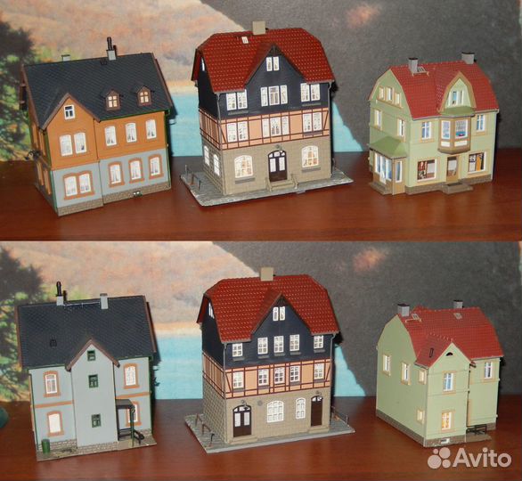 Модели здания но/тт Auhagen, Kibri, Vollmer и др