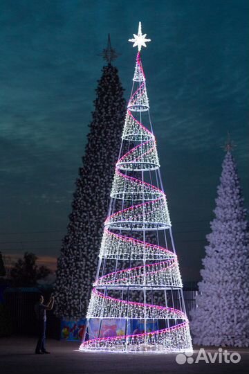 Светодиодные фигуры для уличного оформления