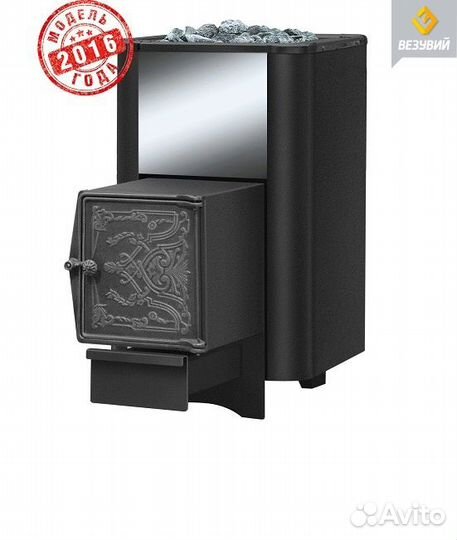 Печь банная везувий Русичъ Антрацит 22 (дт-4) 2022