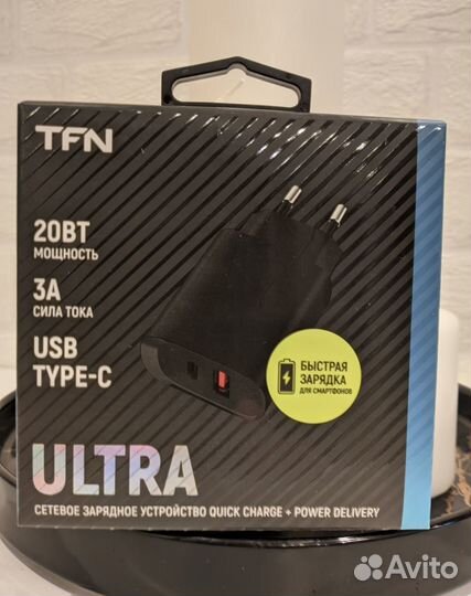 Зарядное устройство Usb-Type-C QC 20W TFN
