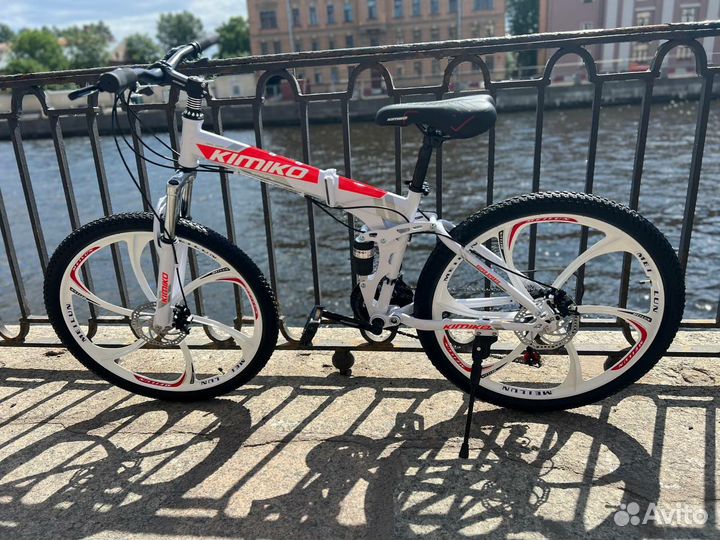 Велосипед складной на литых дисках