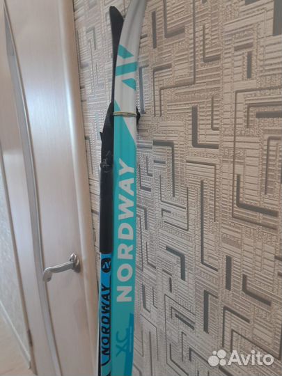 Лыжи детские с ботинками 36