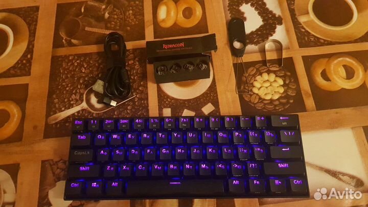 Игровая клавиатура redragon draconic k530 rgb