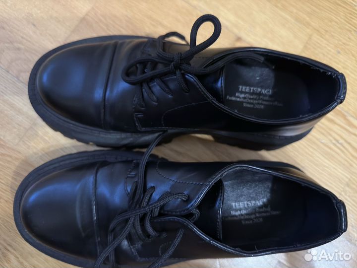 Дерби женские 40 размер натуральная кожа