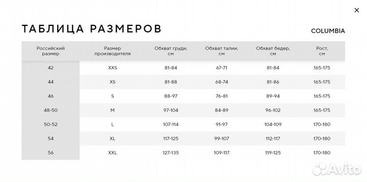 Мужской пуховик Columbia Omni-Heat 50-52 (L)