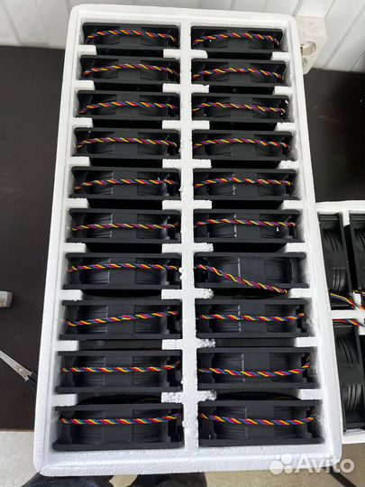 Вентилятор для асика asic s9,l3,s17 корпуса 120мм