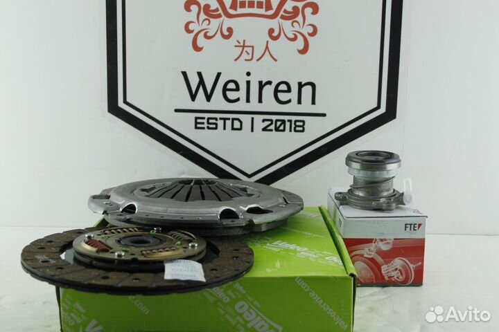 Комплект сцепления Chevrolet Cruze 1.6 Valeo