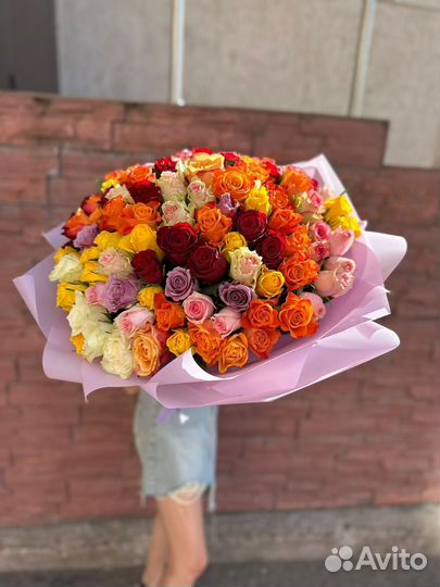 Букеты из 101 розы