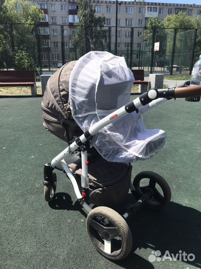 Коляска 2 в 1 bebe mobile movo r3