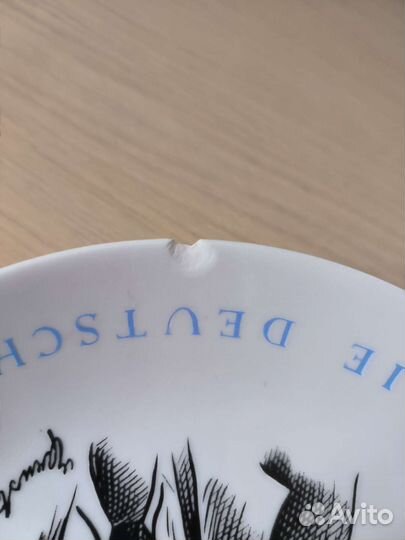 Тарелка винтаж коммунизм Эрнст Тельман