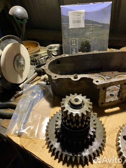 Шестерни понижения иж техно рк УАЗ 3.3 прямозубая