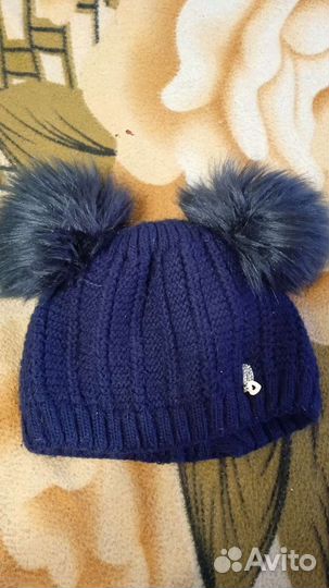 Шапка детская для девочки зима