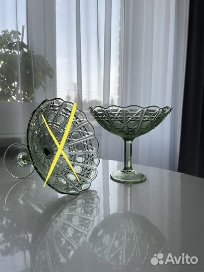 Фруктовницы, ваза на ножке СССР