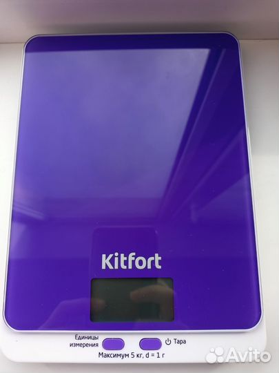 Кухонные весы Kitfort новые