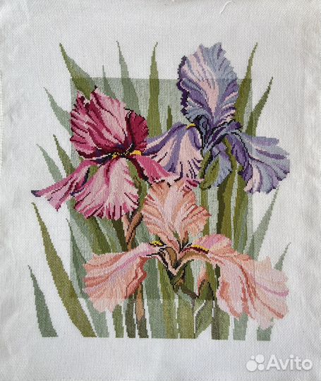 Картина вышитая крестом 