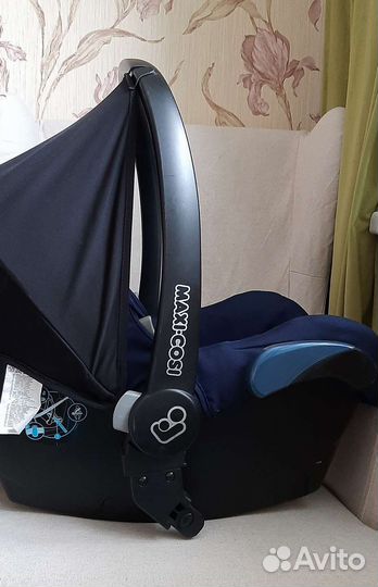 Автолюлька maxi cosi citi, адаптеры valco baby