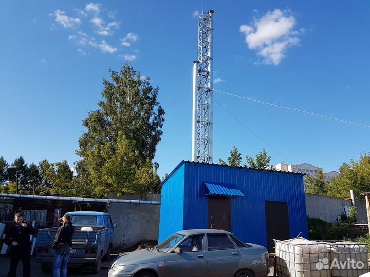 Установка котлов и отопления (длительного горения)