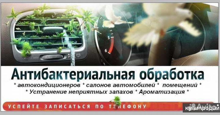 Озонирование авто