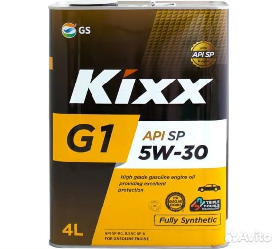 Масло моторное Kixx G1 SP 5W-30 SP синтетика 4 л