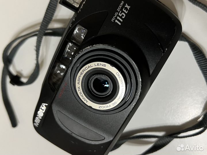 Пленочная камера Minolta riva zoom 115 ex