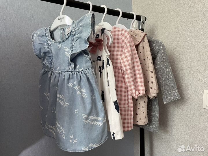 Платья для девочки 86