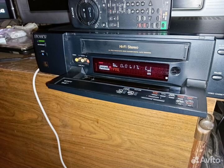 Видеомагнитофон sony hi fi
