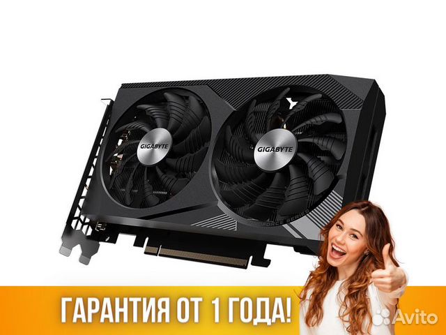 Видеокарта gigabyte PCI-E 4.0 GV-N3060WF2OC-12GD